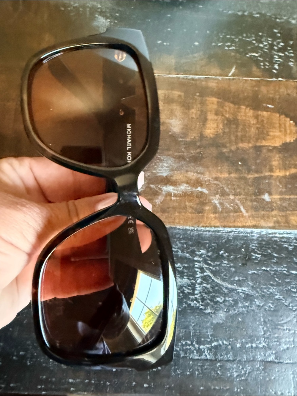 Michael Kors Black Sunglasses with Brown Lenses - Picture 4 of 4